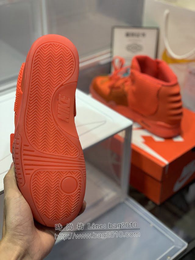 Nike男女鞋 耐克高幫運動鞋 Nike Air Yeezy 2 Red October侃爺紅椰子  xhn1586